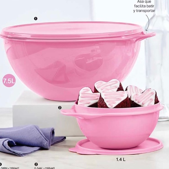Tupperware Thatsa Bowl Set of 2 - Picture 6 of 12
